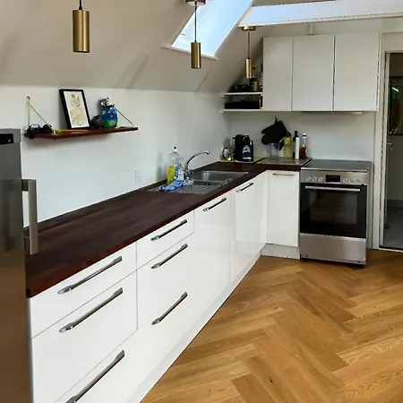 Historic House With Exposed Beams Near Hornbaek